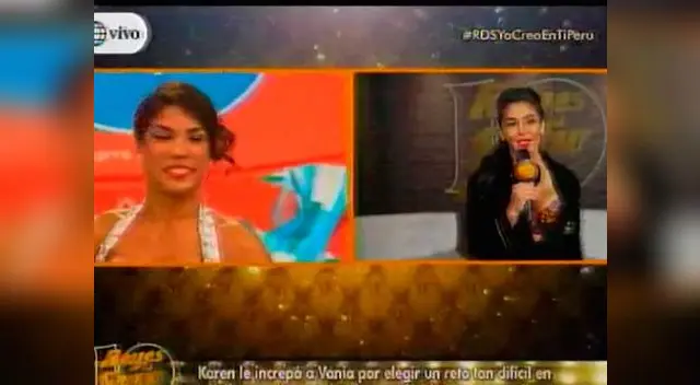 Karen Dejo y Vania Bludau aún no logran superar las diferencias Karen Dejo y Vania Bludau aún no logran superar las diferencias