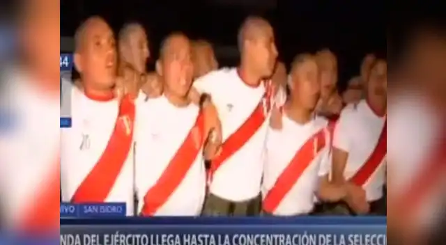 Los cadetes están con la selección peruana