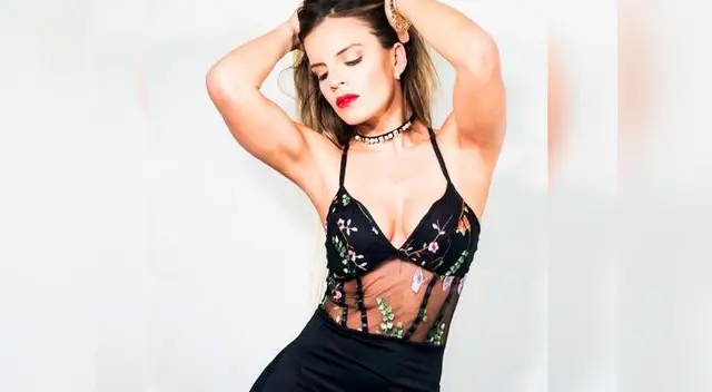 Alejandra Baigorria derrochó sensualidad