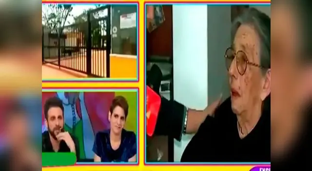 Bisabuela apenada por lo que pasa Angie Jibaja Bisabuela apenada por lo que pasa Angie Jibaja