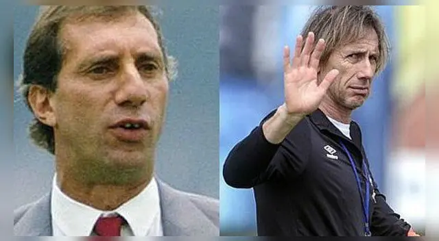 Bilardo dirigió a Gareca en la selección argentina