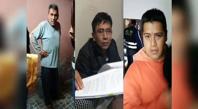 Los detenidos que encabezaban la organización criminal Los detenidos que encabezaban la organización criminal