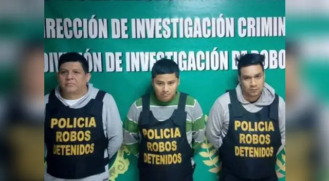 Serían autores de numerosos atracos en la capital Serían autores de numerosos atracos en la capital