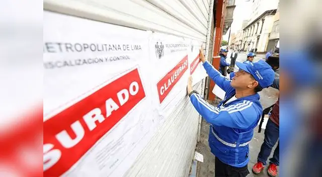 Municipalidad de Lima clausura locales inseguros 