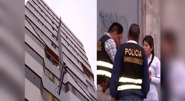 Mujer se suicidó en galería de Gamarra 