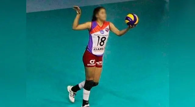 La voleibolista habría estado embarazada