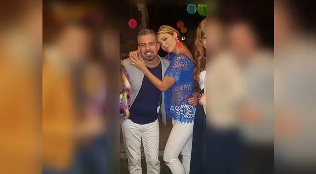 Sheyla Rojas y futuro padre de su segundo hijo