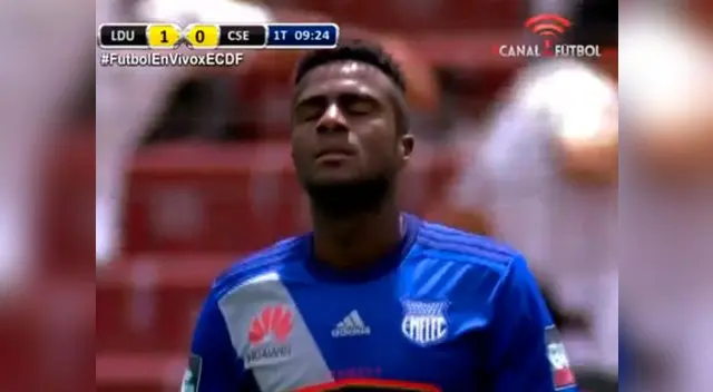 Ramos falló con Emelec Ramos falló con Emelec