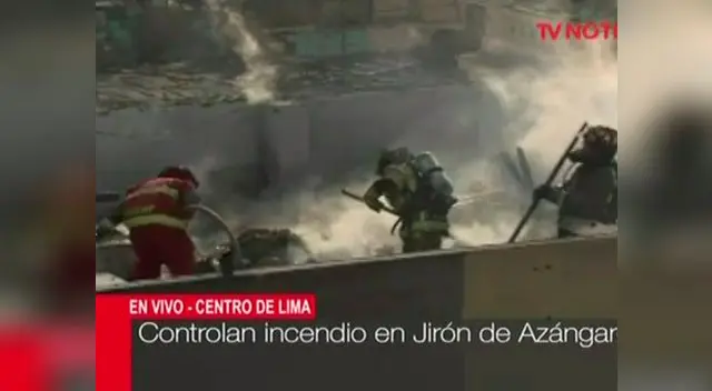 El incendio ocurrió en la azotea de un hotel El incendio ocurrió en la azotea de un hotel