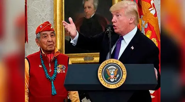 Donald Trump lanza insulto ofensivo a senadora Donald Trump lanza insulto ofensivo a senadora