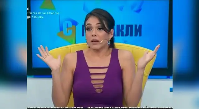 Jazmín Pinedo llora por 'Tomate' Barrraza en vivo