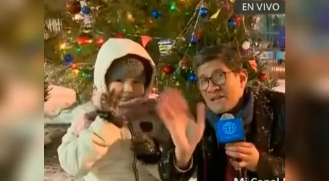 Erick Osores pasó por un vergonzoso momento durante un enlace en vivo desde Rusia