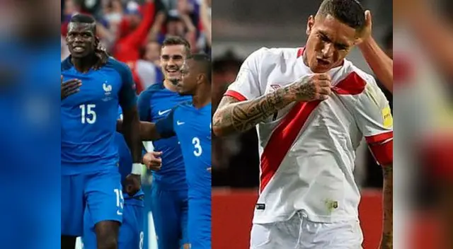 Francia y Perú se enfrentarán por primera vez en un mundial