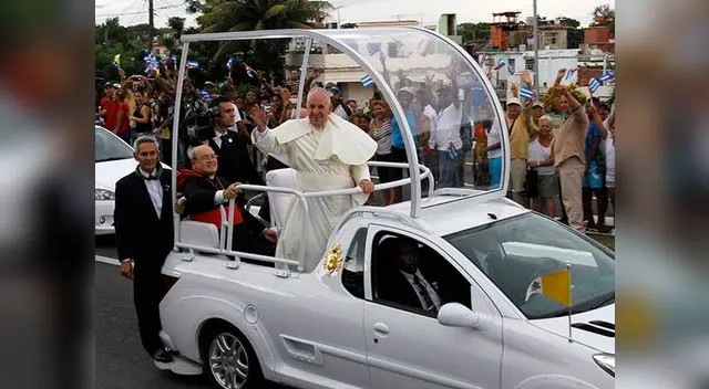 El Papa llegará al aeropuerto jorge chávez a las 5:20 pm del 18 de enero