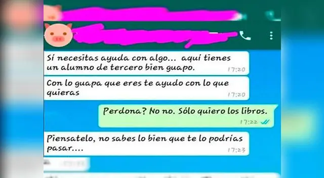 Joven recibe una 'propuesta indecente' por parte de un vendedor de libros