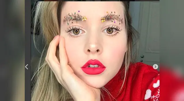 Cejas Navideñas prometen ser tendencia en estas fiestas