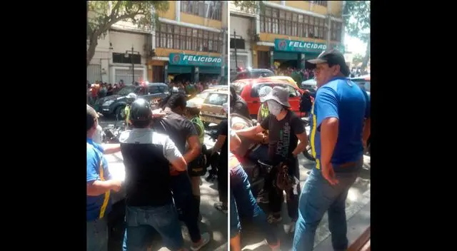 Los delincuentes fueron detenidos antes del robo