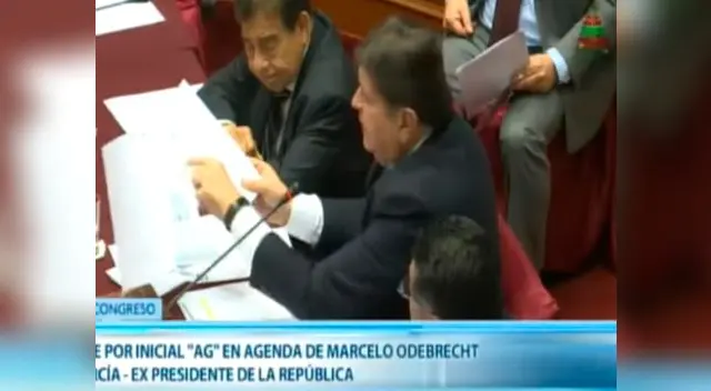 Alan García salió a defenderse de las acusaciones