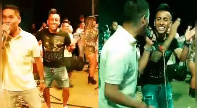 Christian Cueva sorprendió con sus pasos de baile en Trujillo 