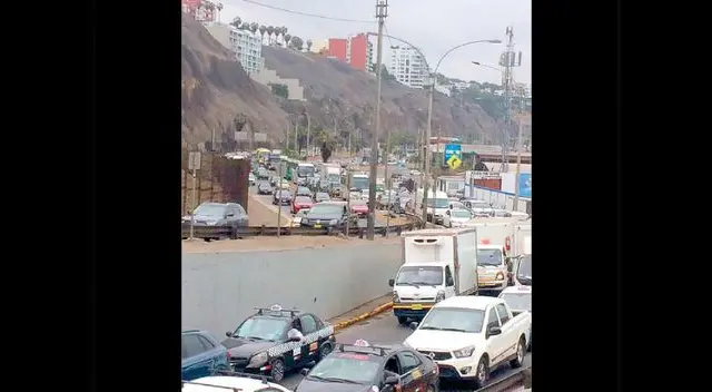 Tráfico en la Costa Verde Tráfico en la Costa Verde