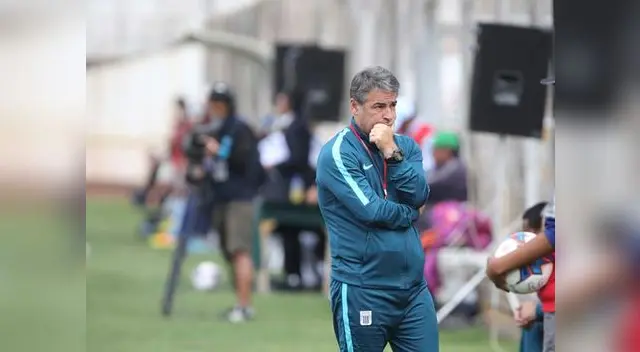 El entrenador lamenta que la economía de Alianza esté quebrada