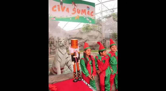 Navidad en el zoológico de Huachipa
