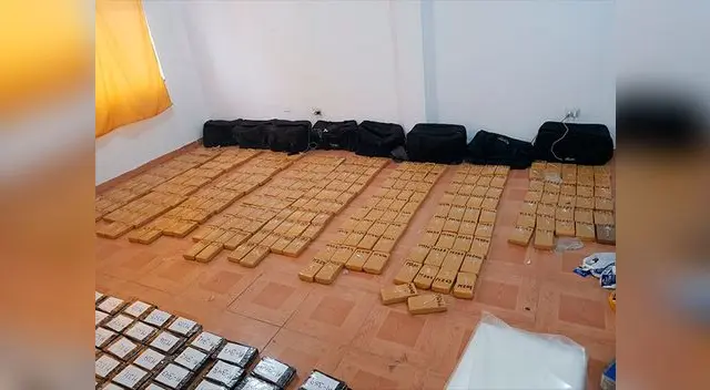 Droga incautada en San Martín de Porres Droga incautada en San Martín de Porres