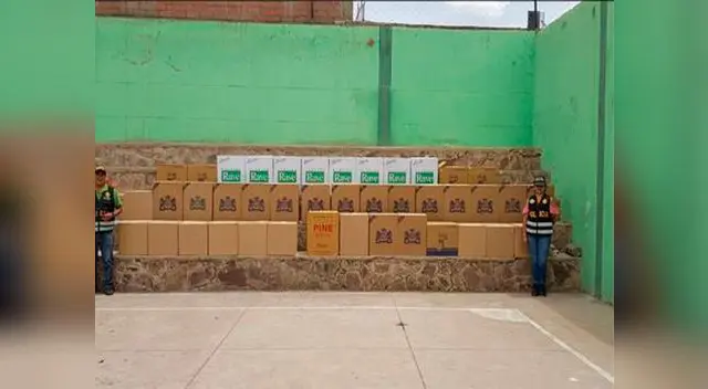 Incautan cigarrillos de contrabando por 205 mi soles Incautan cigarrillos de contrabando por 205 mi soles