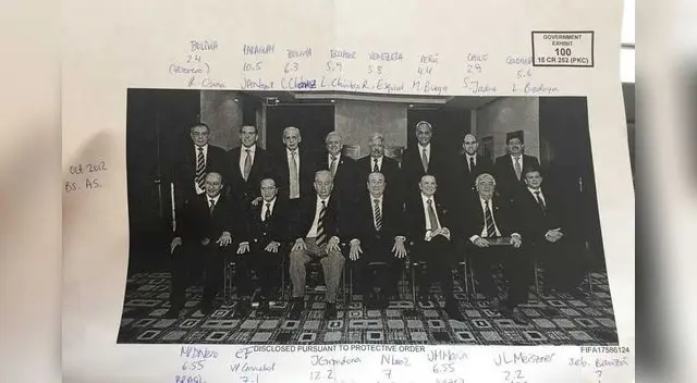 La foto fue presentada como evidencia en el juicio