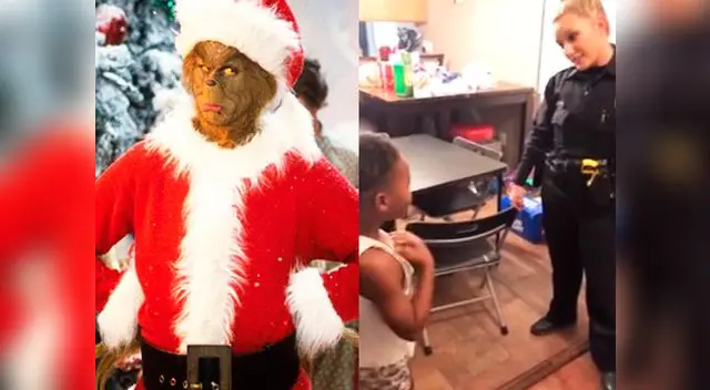 Niño denunció al 'Grinch' por querer robarse la Navidad 