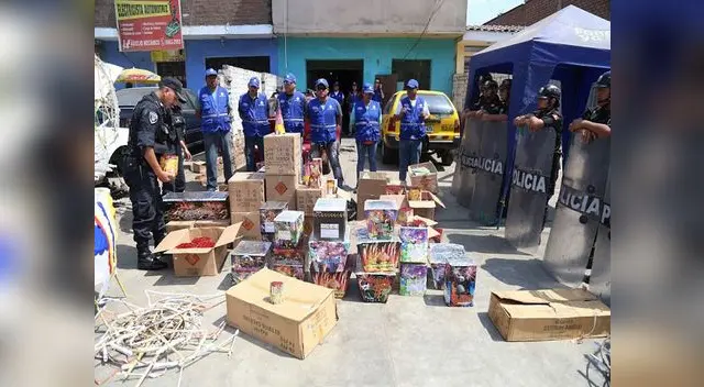 Los productos incautados en el operativo Los productos incautados en el operativo