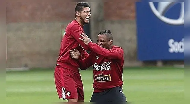 Carlos Zambrano junto Jefferson Farfán en la videna Carlos Zambrano junto Jefferson Farfán en la videna