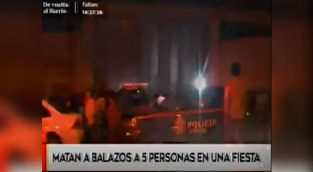 Celebración terminó en tragedia Celebración terminó en tragedia