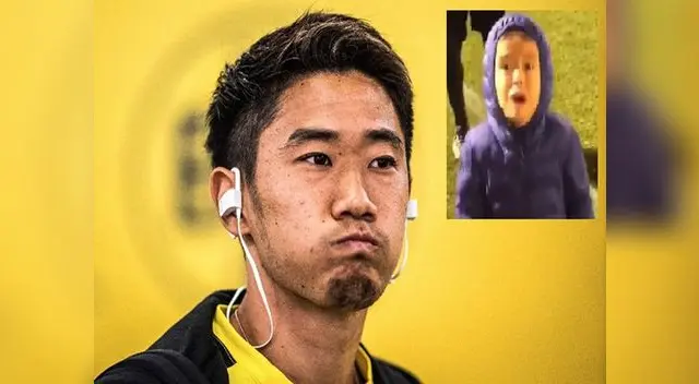 Shinji Kagawa hizo llorar a un niño en Alemania 