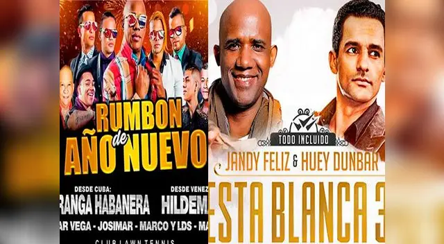 Las mejores fiestas para Año Nuevo Las mejores fiestas para Año Nuevo