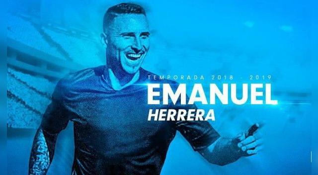 El argentino Emanuel Herrera espera poner la cuota de gol en Sporting Cristal