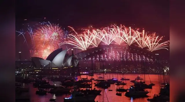 Celebración de Año Nuevo en Australia Celebración de Año Nuevo en Australia
