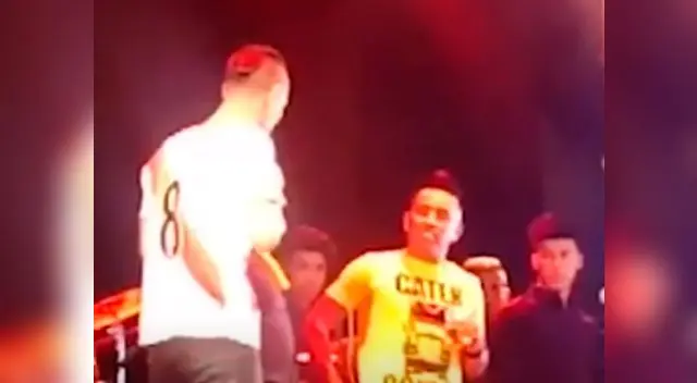 Christian Cueva celebró el Año Nuevo catando con Rodrigo Tapari