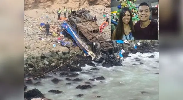 Pareja regresaba de Huacho a Lima Pareja regresaba de Huacho a Lima