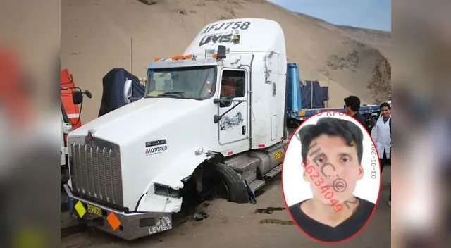 Ministerio Público inició investigación contra chofer del trailer, Cristian Quillahuamán Cusihuamán
