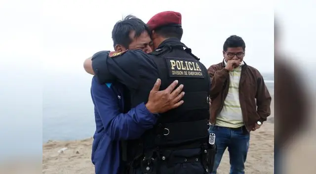 El conmovedor momento entre padre de Indira Díaz y PNP, tras confirmar el hallazgo
