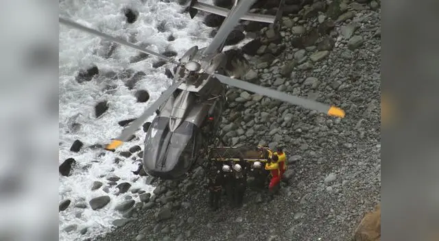 Pasamayo: así recuperaron los cuerpos de las últimas víctimas