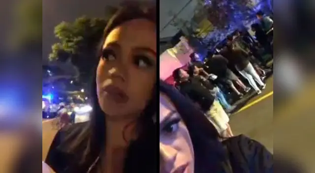 Mayra Goñi explota contra serenos que interrumpieron las grabaciones de VBQ