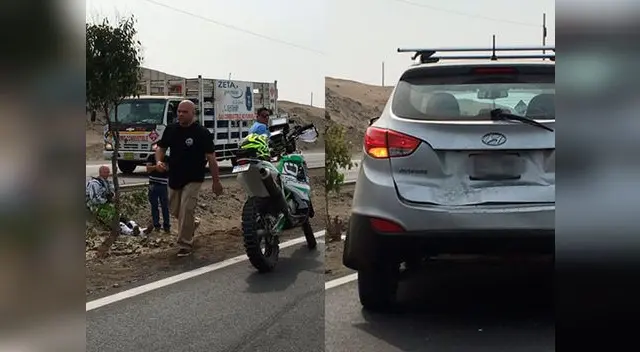 Para el piloto alemán Juergen Droessiger era su primer Dakar. Foto: Twitter Para el piloto alemán Juergen Droessiger era su primer Dakar. Foto: Twitter