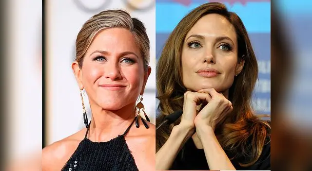 Jennifer Aniston y Angelia Jolie coinciden en los Globos de Oro Jennifer Aniston y Angelia Jolie coinciden en los Globos de Oro