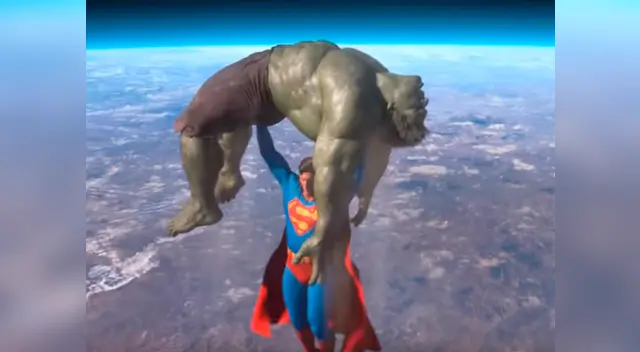 Superman y Hulk se vieron las caras, ¿quién ganará? Superman y Hulk se vieron las caras, ¿quién ganará?