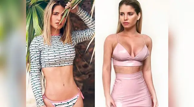 Flavia Laos lució su renovada figura en diminutos bikinis 