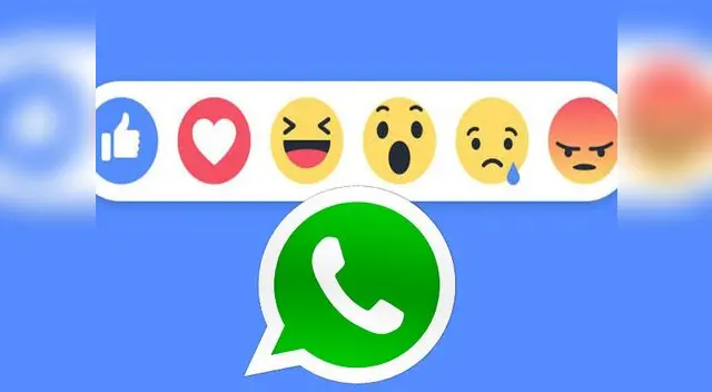 WhatsApp incluirá reacciones de Facebook en sus chats en las próximas semanas 