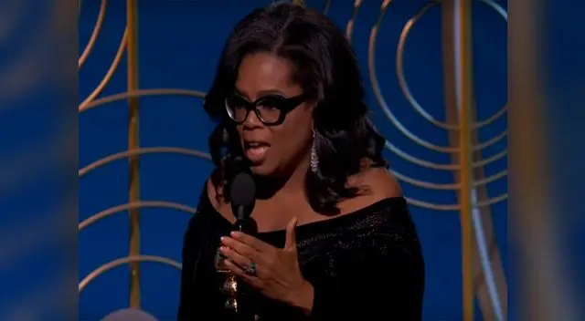 Oprah Winfrey dio emotivo discurso en la gala de los Globos de Oro 2018 Oprah Winfrey dio emotivo discurso en la gala de los Globos de Oro 2018