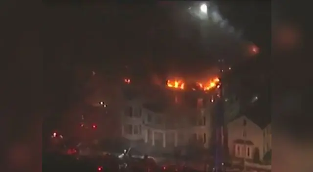 Incendio en Massachusetts
